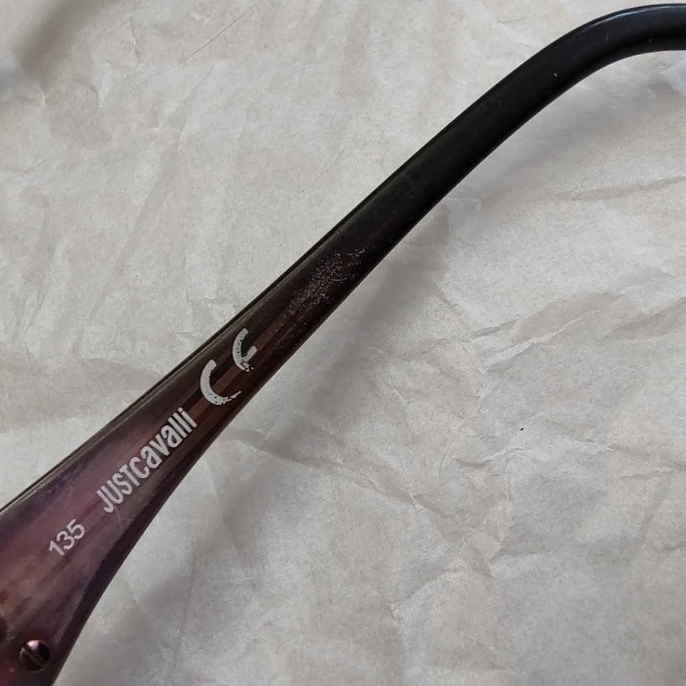 Just Cavalli (Robert Cavalli) Italy Purple Pres.  Plastic Eyeglasses (Frames) - Picture 9 of 12